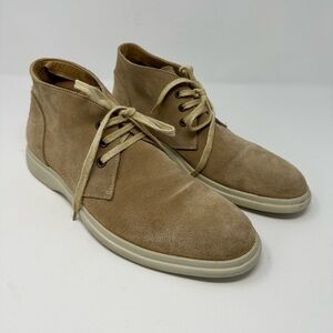 George Brown Bilt Tan Suede Foster Chukka Boots Size 8